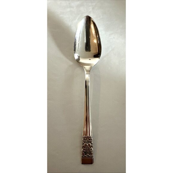 Set of 4 Vintage 1936 Oneida Community CORONATION Teaspoon Silverplate 6 1/8" - Picture 8 of 8